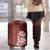 Africa Dashiki Luggage Cover With Belladonna Lily - Wonder Print Shop