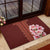 Africa Dashiki Rubber Doormat With Belladonna Lily - Wonder Print Shop