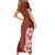 Africa Dashiki Short Sleeve Bodycon Dress With Belladonna Lily - Wonder Print Shop