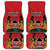 Kenya Car Mats Coat Of Arms With Kente Patterns - Wonder Print Shop