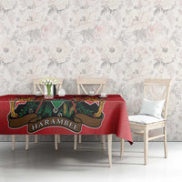 Kenya Tablecloth Coat Of Arms With Kente Patterns - Wonder Print Shop