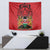 Kenya Tapestry Coat Of Arms With Kente Patterns - Wonder Print Shop