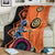 African Woman In Ethnic Dress Blanket Ethnic Geometric Patterns