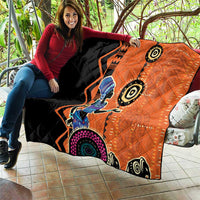 African Woman In Ethnic Dress Quilt Ethnic Geometric Patterns - Wonder Print Shop
