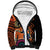 African Woman In Ethnic Dress Sherpa Hoodie Ethnic Geometric Patterns - Wonder Print Shop