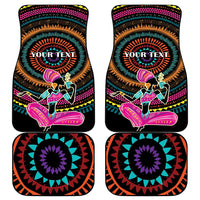 Personalized Africa Car Mats Beautiful Black Woman - Wonder Print Shop