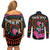 Personalized Africa Couples Matching Off Shoulder Short Dress and Long Sleeve Button Shirt Beautiful Black Woman - Wonder Print Shop