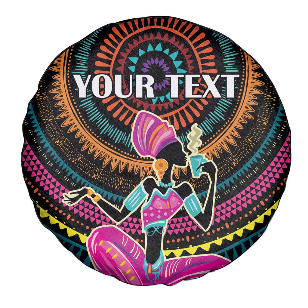Personalized Africa Spare Tire Cover Beautiful Black Woman - Wonder Print Shop