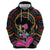 Personalized Africa Zip Hoodie Beautiful Black Woman - Wonder Print Shop