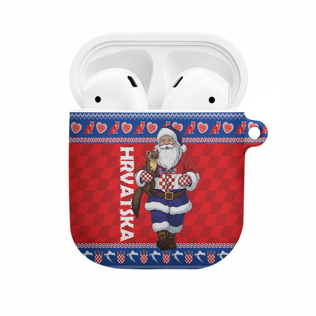 Croatia Christmas AirPods Case Djed Bozicnjak Hrvatska - Wonder Print Shop