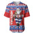 Croatia Christmas Baseball Jersey Djed Bozicnjak Hrvatska - Wonder Print Shop