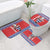 Croatia Christmas Bathroom Set Djed Bozicnjak Hrvatska - Wonder Print Shop