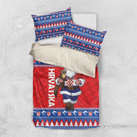 Croatia Christmas Bedding Set Djed Bozicnjak Hrvatska - Wonder Print Shop