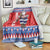 Croatia Christmas Blanket Djed Bozicnjak Hrvatska - Wonder Print Shop