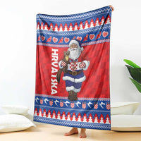 Croatia Christmas Blanket Djed Bozicnjak Hrvatska - Wonder Print Shop