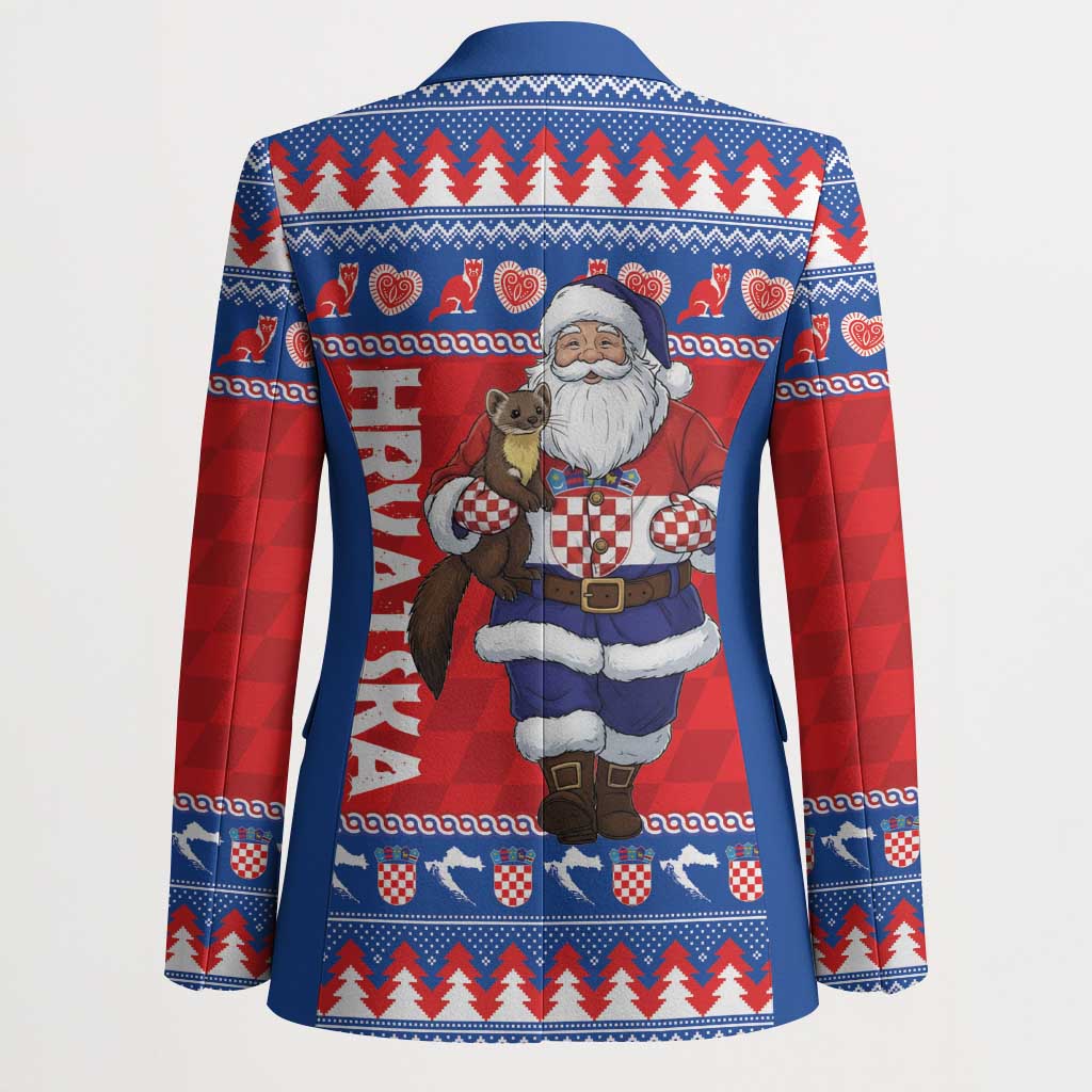 Croatia Christmas Blazer Djed Bozicnjak Hrvatska - Wonder Print Shop
