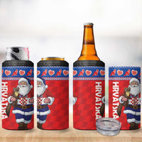 Croatia Christmas 4 in 1 Can Cooler Tumbler Djed Bozicnjak Hrvatska - Wonder Print Shop