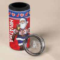 Croatia Christmas 4 in 1 Can Cooler Tumbler Djed Bozicnjak Hrvatska - Wonder Print Shop