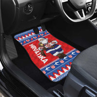 Croatia Christmas Car Mats Djed Bozicnjak Hrvatska - Wonder Print Shop