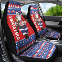 Croatia Christmas Car Seat Cover Djed Bozicnjak Hrvatska - Wonder Print Shop
