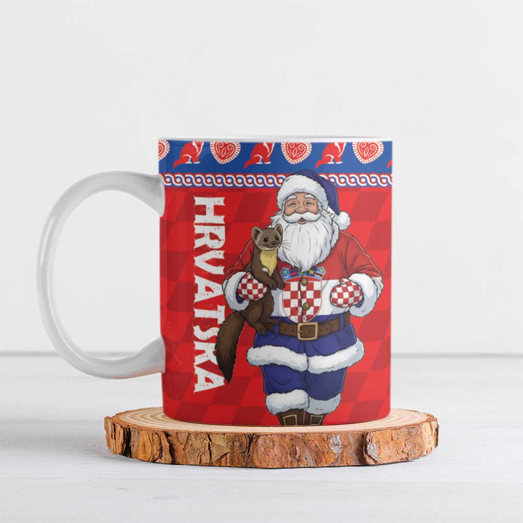 Croatia Christmas Ceramic Mug Djed Bozicnjak Hrvatska - Wonder Print Shop