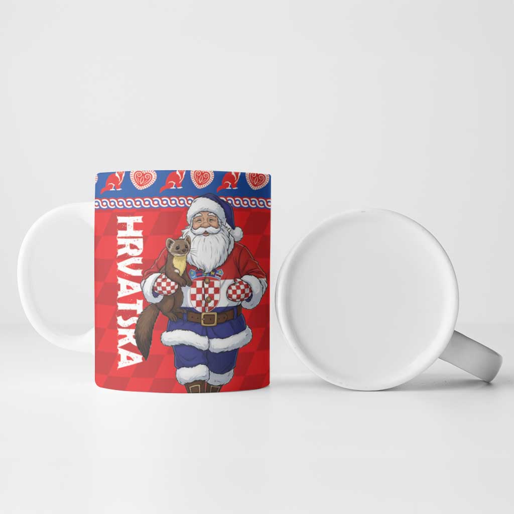 Croatia Christmas Ceramic Mug Djed Bozicnjak Hrvatska - Wonder Print Shop