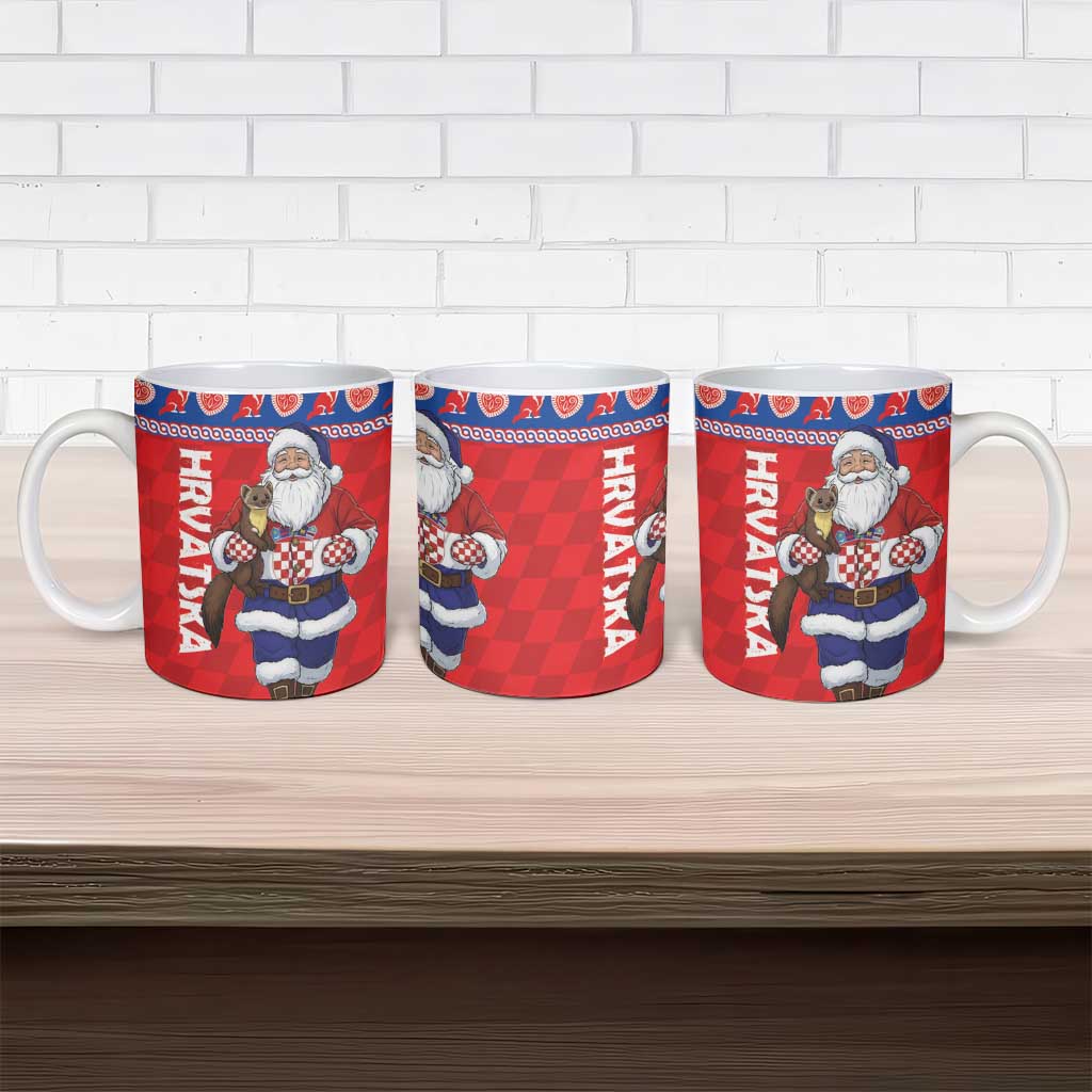 Croatia Christmas Ceramic Mug Djed Bozicnjak Hrvatska - Wonder Print Shop