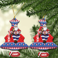 Croatia Christmas Ceramic Ornament Djed Bozicnjak Hrvatska - Wonder Print Shop