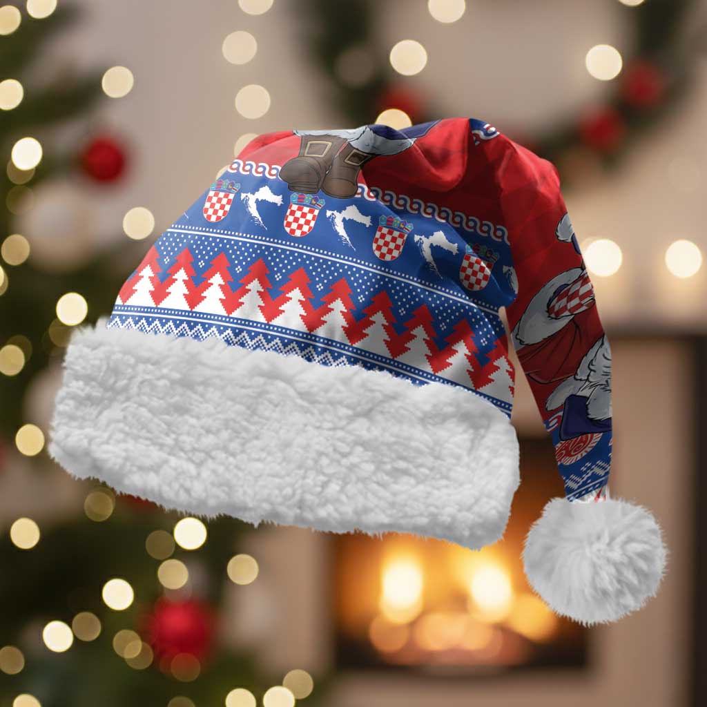 Croatia Christmas Santa Hat Djed Bozicnjak Hrvatska - Wonder Print Shop