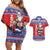 Croatia Christmas Couples Matching Off Shoulder Short Dress and Hawaiian Shirt Djed Bozicnjak Hrvatska - Wonder Print Shop