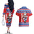 Croatia Christmas Couples Matching Off The Shoulder Long Sleeve Dress and Hawaiian Shirt Djed Bozicnjak Hrvatska - Wonder Print Shop