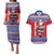 Croatia Christmas Couples Matching Puletasi and Hawaiian Shirt Djed Bozicnjak Hrvatska - Wonder Print Shop