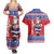 Croatia Christmas Couples Matching Summer Maxi Dress and Hawaiian Shirt Djed Bozicnjak Hrvatska - Wonder Print Shop