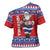 Croatia Christmas Cross Shoulder Shirt Djed Bozicnjak Hrvatska - Wonder Print Shop