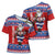 Croatia Christmas Cross Shoulder Shirt Djed Bozicnjak Hrvatska - Wonder Print Shop