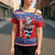 Croatia Christmas Cross Shoulder Shirt Djed Bozicnjak Hrvatska - Wonder Print Shop