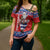 Croatia Christmas Cross Shoulder Shirt Djed Bozicnjak Hrvatska - Wonder Print Shop