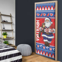 Croatia Christmas Door Cover Djed Bozicnjak Hrvatska - Wonder Print Shop