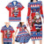 Croatia Christmas Family Matching Long Sleeve Bodycon Dress and Hawaiian Shirt Djed Bozicnjak Hrvatska - Wonder Print Shop