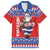 Croatia Christmas Family Matching Short Sleeve Bodycon Dress and Hawaiian Shirt Djed Bozicnjak Hrvatska - Wonder Print Shop