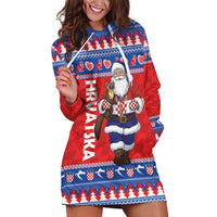 Croatia Christmas Hoodie Dress Djed Bozicnjak Hrvatska - Wonder Print Shop