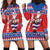 Croatia Christmas Hoodie Dress Djed Bozicnjak Hrvatska - Wonder Print Shop