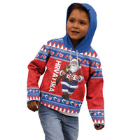 Croatia Christmas Kid Hoodie Djed Bozicnjak Hrvatska - Wonder Print Shop