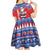 Croatia Christmas Kid Short Sleeve Dress Djed Bozicnjak Hrvatska - Wonder Print Shop