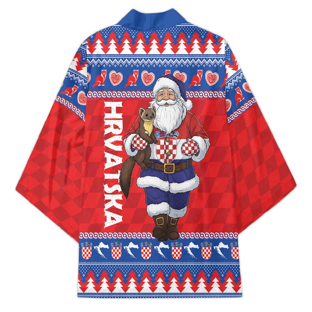 Croatia Christmas Kimono Djed Bozicnjak Hrvatska - Wonder Print Shop
