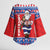 Croatia Christmas Kimono Sleeve Blouse Djed Bozicnjak Hrvatska - Wonder Print Shop