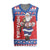 Croatia Christmas Knitted V-Neck Vest Djed Bozicnjak Hrvatska - Wonder Print Shop