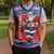 Croatia Christmas Knitted V-Neck Vest Djed Bozicnjak Hrvatska - Wonder Print Shop