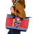 Croatia Christmas Leather Tote Bag Djed Bozicnjak Hrvatska - Wonder Print Shop