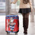Croatia Christmas Luggage Cover Djed Bozicnjak Hrvatska - Wonder Print Shop